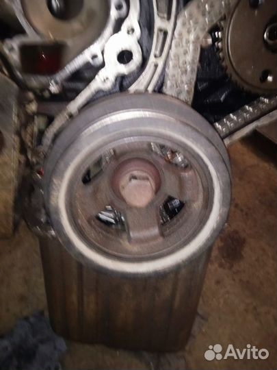 Шкив коленвала ssang yong d20dt