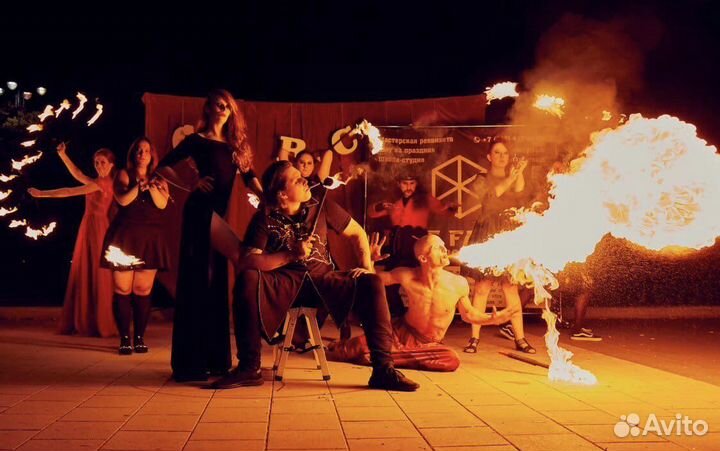Обучение фаер шоу Москва FireFamily (фаершоу)