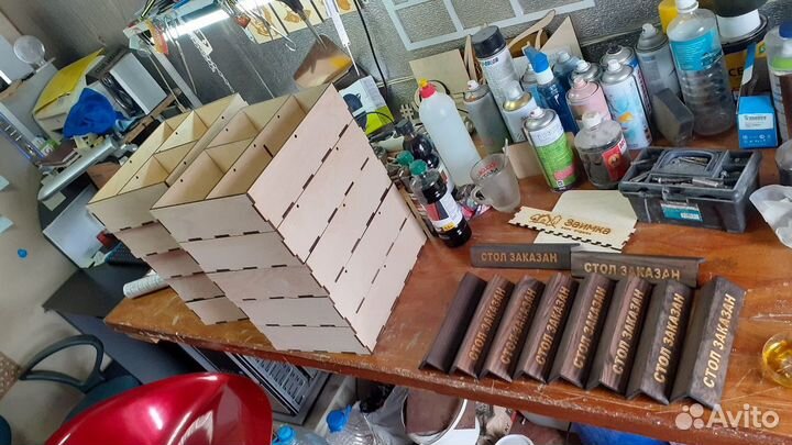 Лазерная резка фанеры 3-8 мм