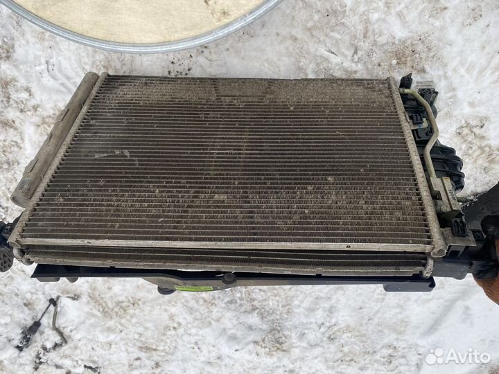 Кассета радиаторов Вентилятор Chevrolet Aveo T300