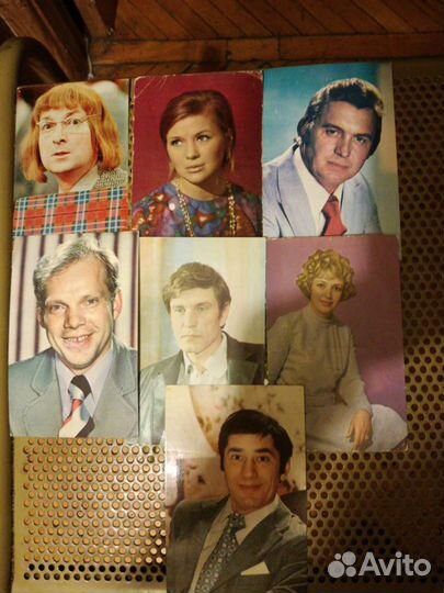 Открытки с артистами СССР