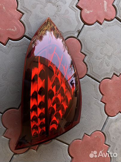 Фонарь левый в крыло Porsche Cayenne 958 GTS