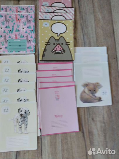 Тетради тонкие