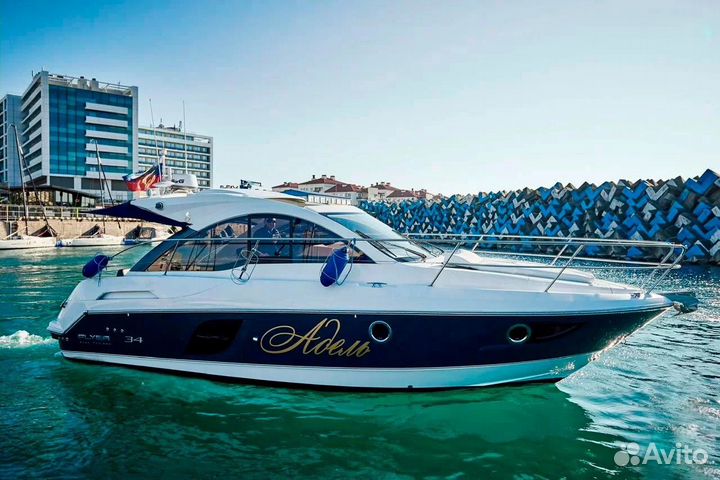 Аренда катера beneteau 34 Адлер