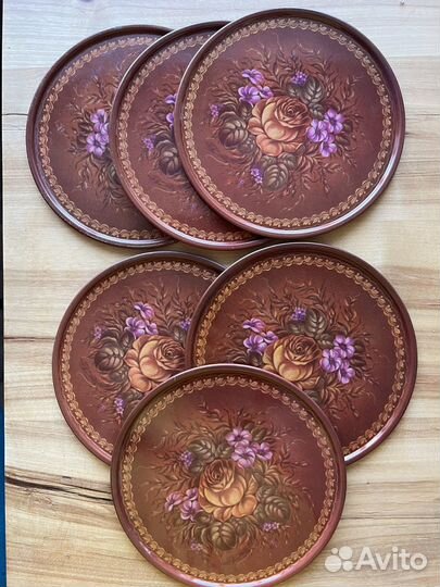 Подносы жостово СССР