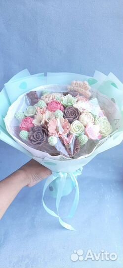 Шоколадные розы букет