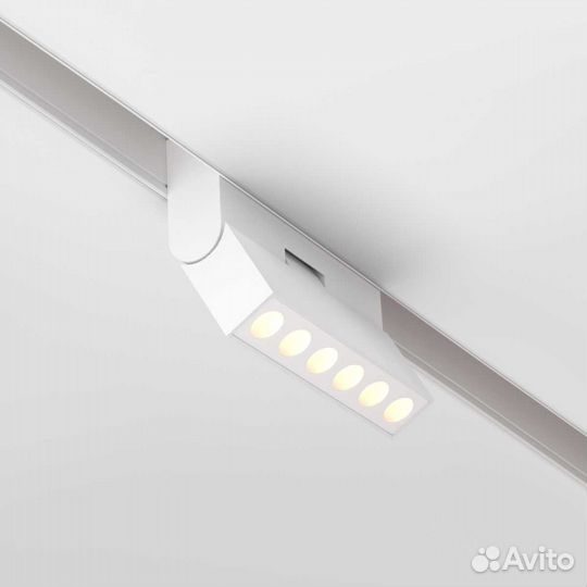 Трековый светодиодный светильник Maytoni Technical Points TR033-4-6W3K-M-DS-W