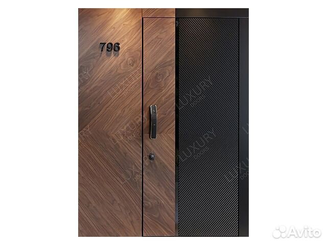 Металлическая входная дверь с электронным замком