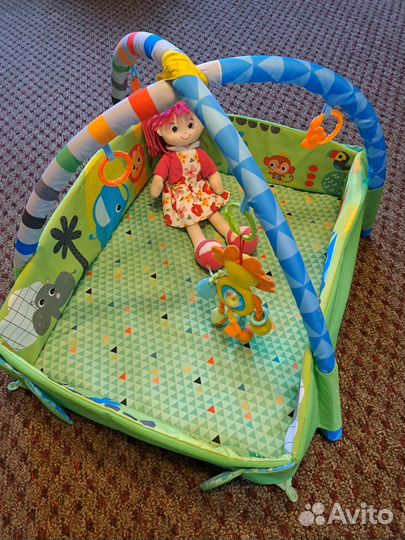 Развивающий коврик- мини- манеж