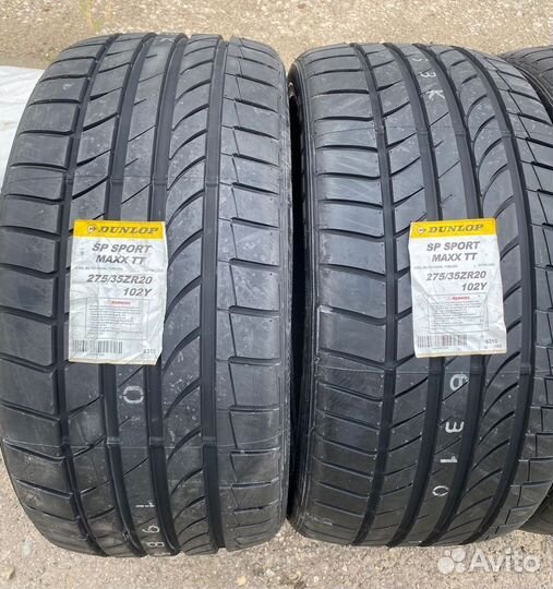 Dunlop SP Sport Maxx TT 275/35 R20 и 245/40 R20 100Y