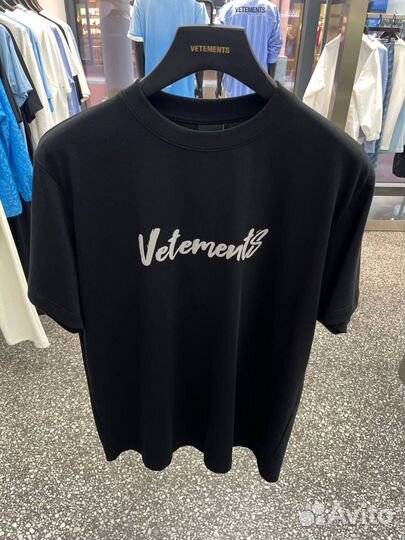 Футболка vetements оригинал новая