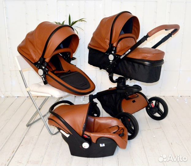 Коляска 3 в 1 max aulon