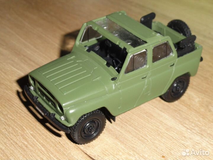 УАЗ 469Б в масштaбе 1:43. дeагoстини dеаgоstini