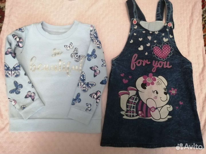 Детская одежда для девочек, на 2-4 года