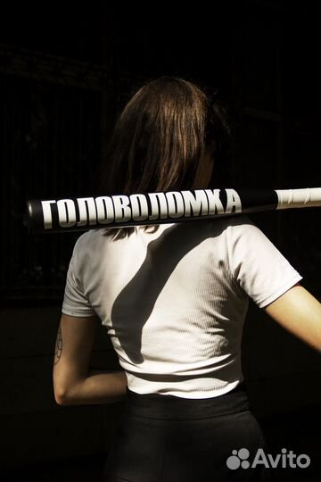 Сувенирная бейсбольная бита с надписью