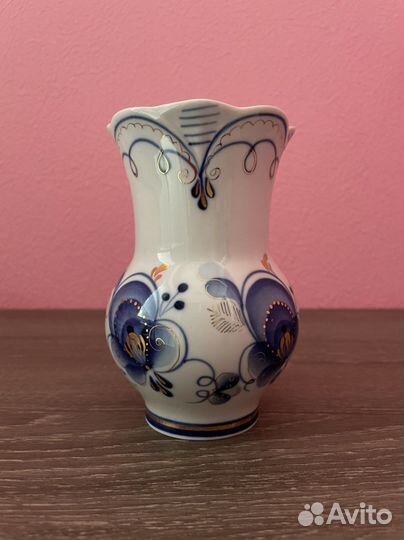 Ваза / салфетница – Гжель