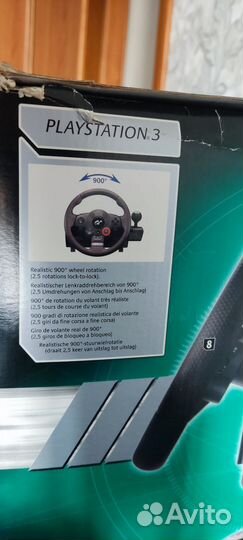 Игровой руль logitech driving force gt