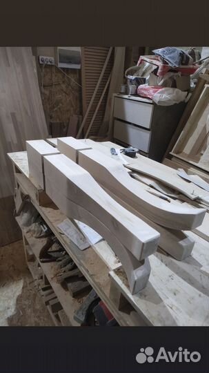 Резьба ножек для стола