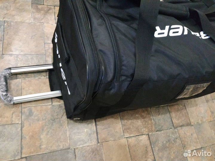 Баул хоккейный 34 чёрный 1680 ден