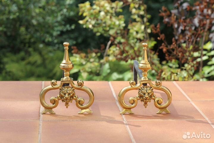 Таганы - старинная подставка д/дров в камин