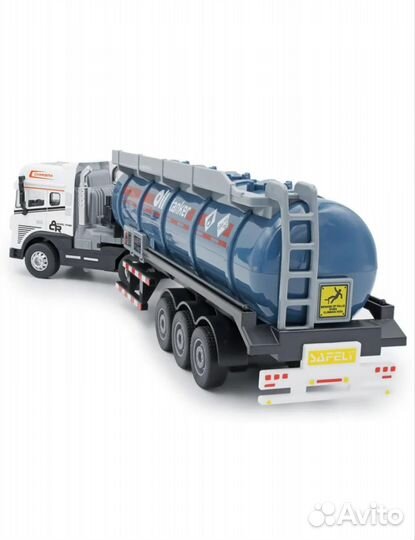 Машинка Металлическая Фура бензовоз