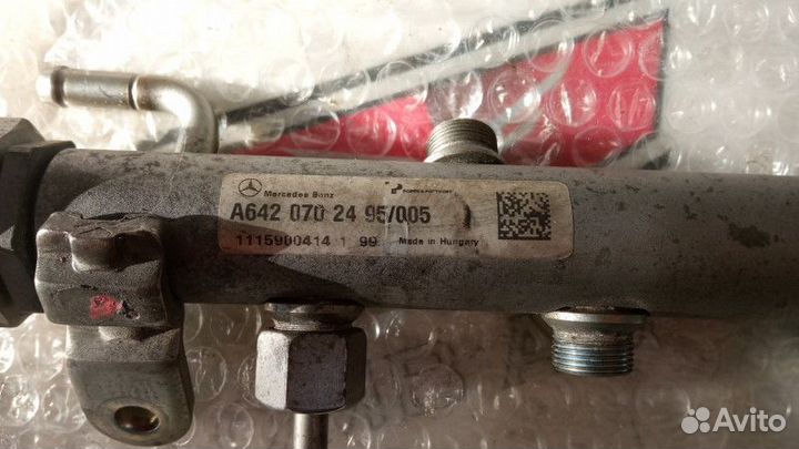 Рампа топливная правая 642 Мерседес W212