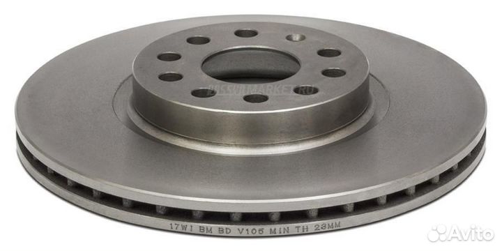 BM-motorsport BD V 105 Диск тормозной вентилируемы