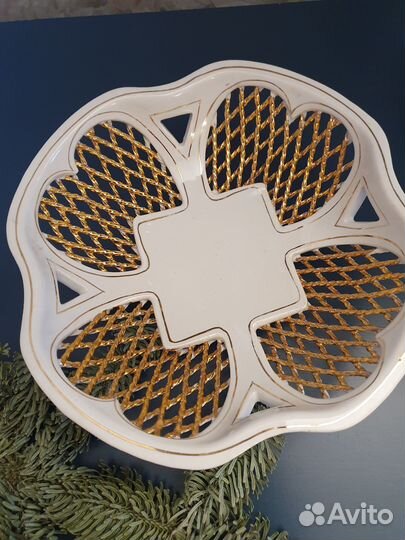 Сухарница, конфетница Кировский завод, СССР