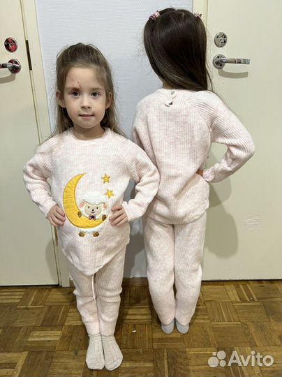 Костюм для девочки теплый