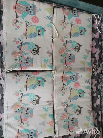 Бортики в кроватку