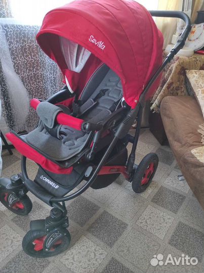 Коляска 3 в 1 Camarelo Sevilla