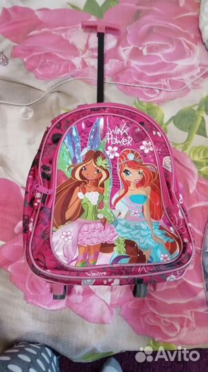 Сумка рюкзак на колесах