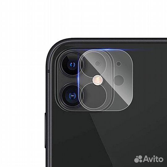 Защитное стекло на камеру iPhone X, XR, 11, 12, 13