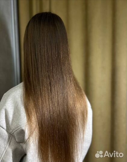 Кератиновое выпрямление волос