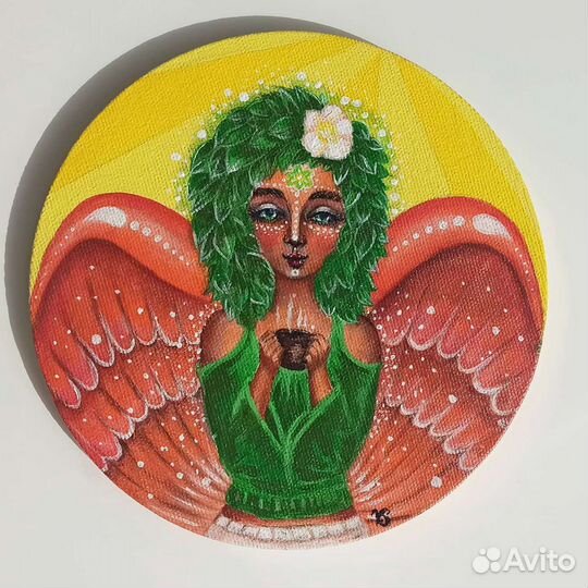 Картина акрилом 