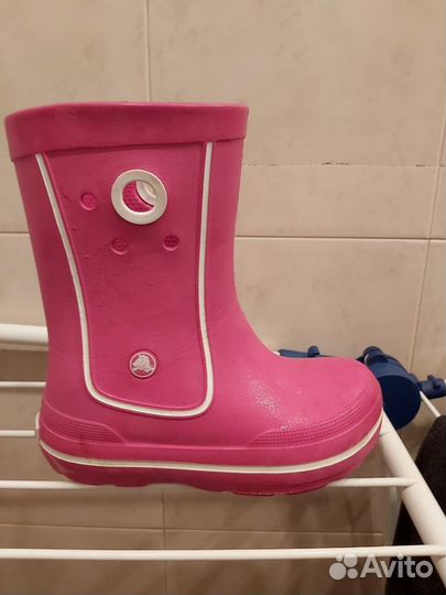 Сапоги crocs на девочку