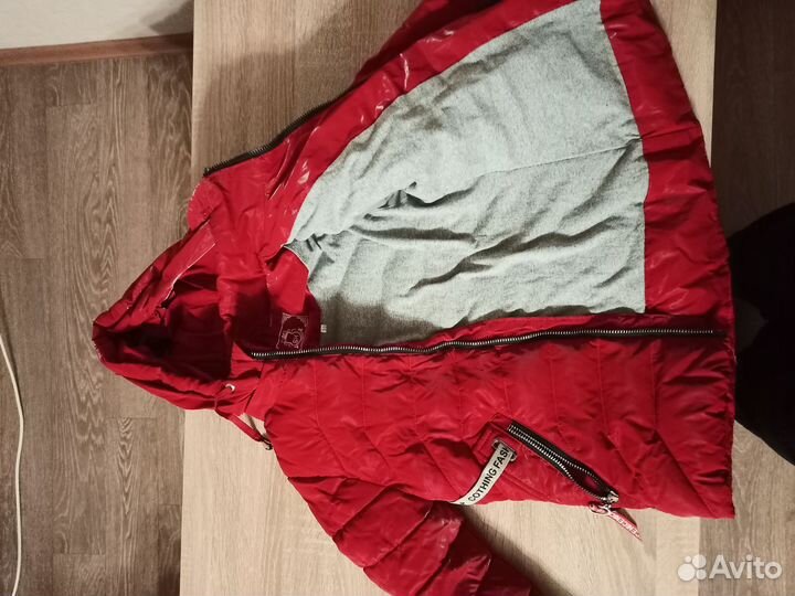 Пуховик для девочки 122