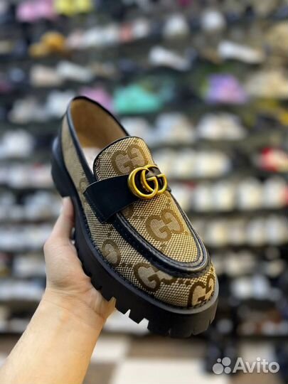 Мокасины gucci