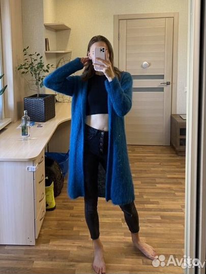 Кардиган женский вязаный