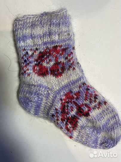 Носочки детские пуховые