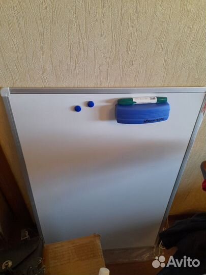 Магнитно маркерная доска Brauberg с аксессуарами