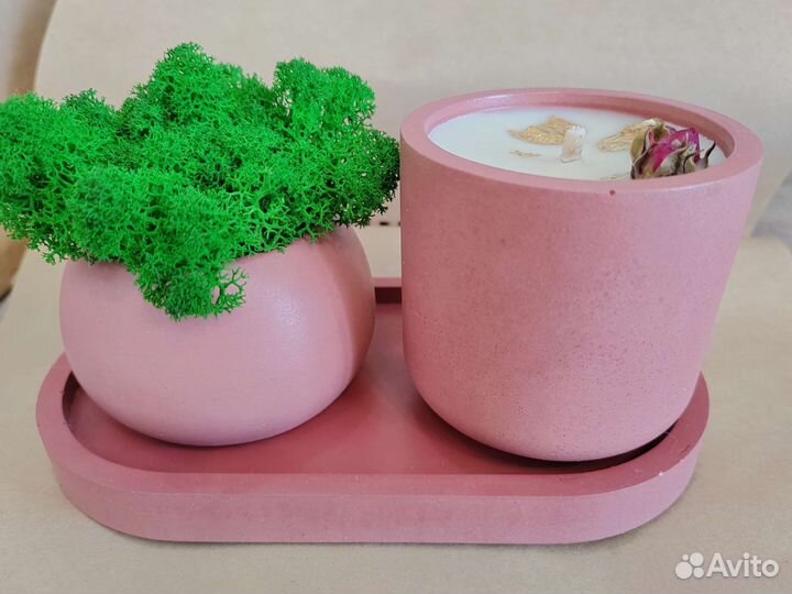 Свеча из соевого воска