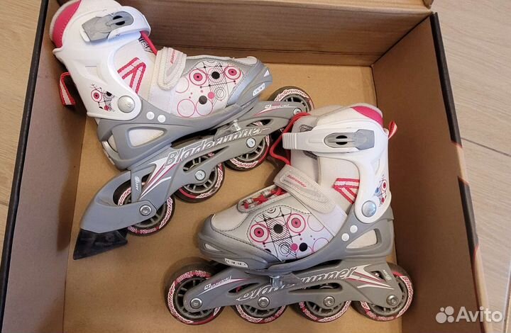 Роликовые коньки детские раздвижные