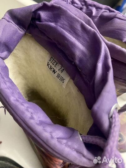 Сапоги для девочки