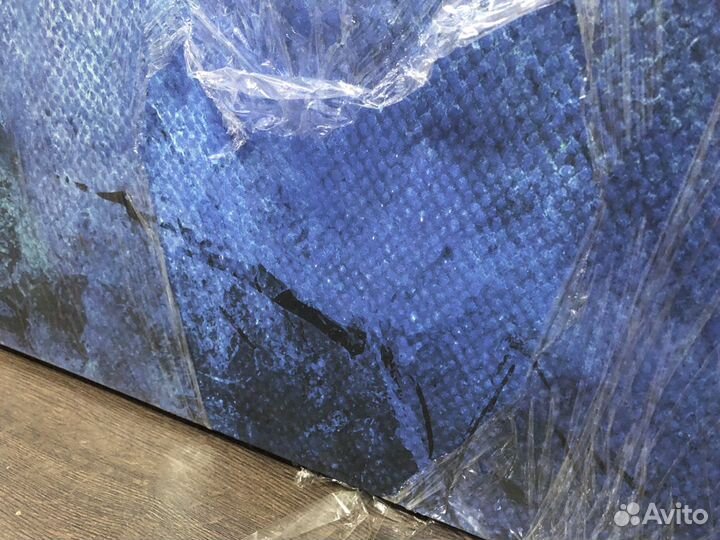 Большая абстрактная картина на холсте