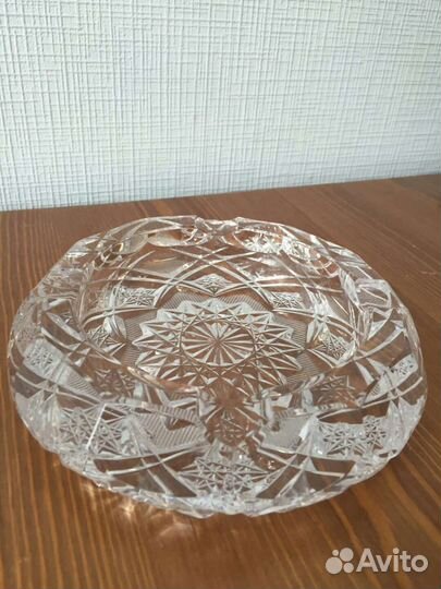 Пепельница. Хрусталь. СССР