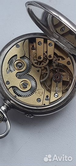 Швейцарские серебряные часы