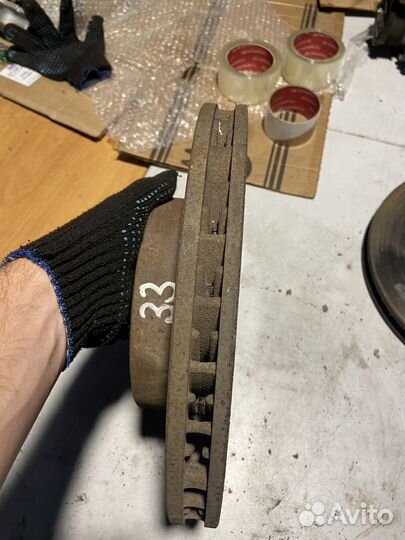 Диски тормозные передние 4.2 AXQ Volkswagen Touare