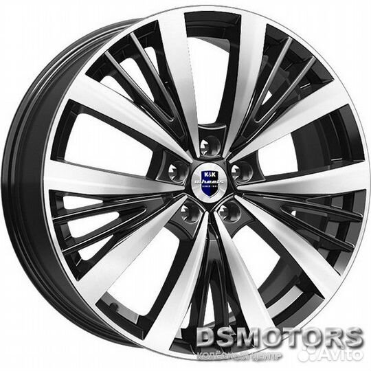 Диски Марвел 7.5/19 5x114.3 ET40 d60.1 алмаз чёрны