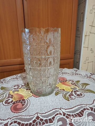 Ваза хрусталь 32 см
